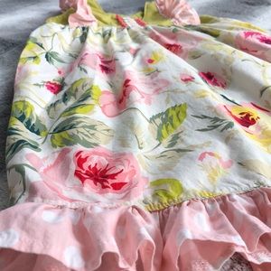 Custom made floral dress